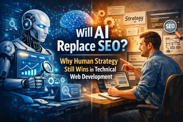 Will AI Replace SEO Why Human Strategy Still Wins in Technical Web Development