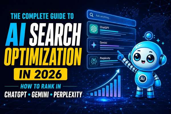 The Complete Guide to AI Search Optimization in 2026 How to Rank in ChatGPT, Gemini & Perplexity