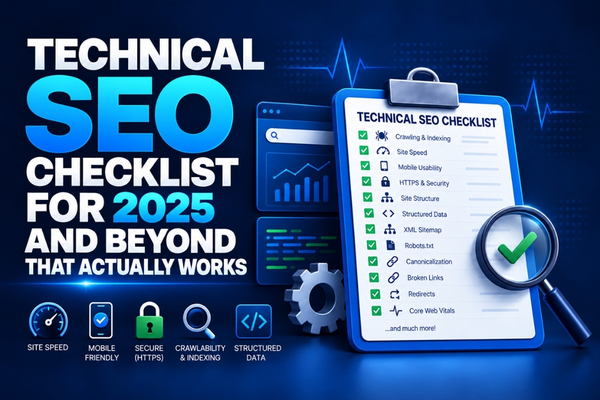 Technical SEO Checklist for 2025 and Beyond That Actually Works
